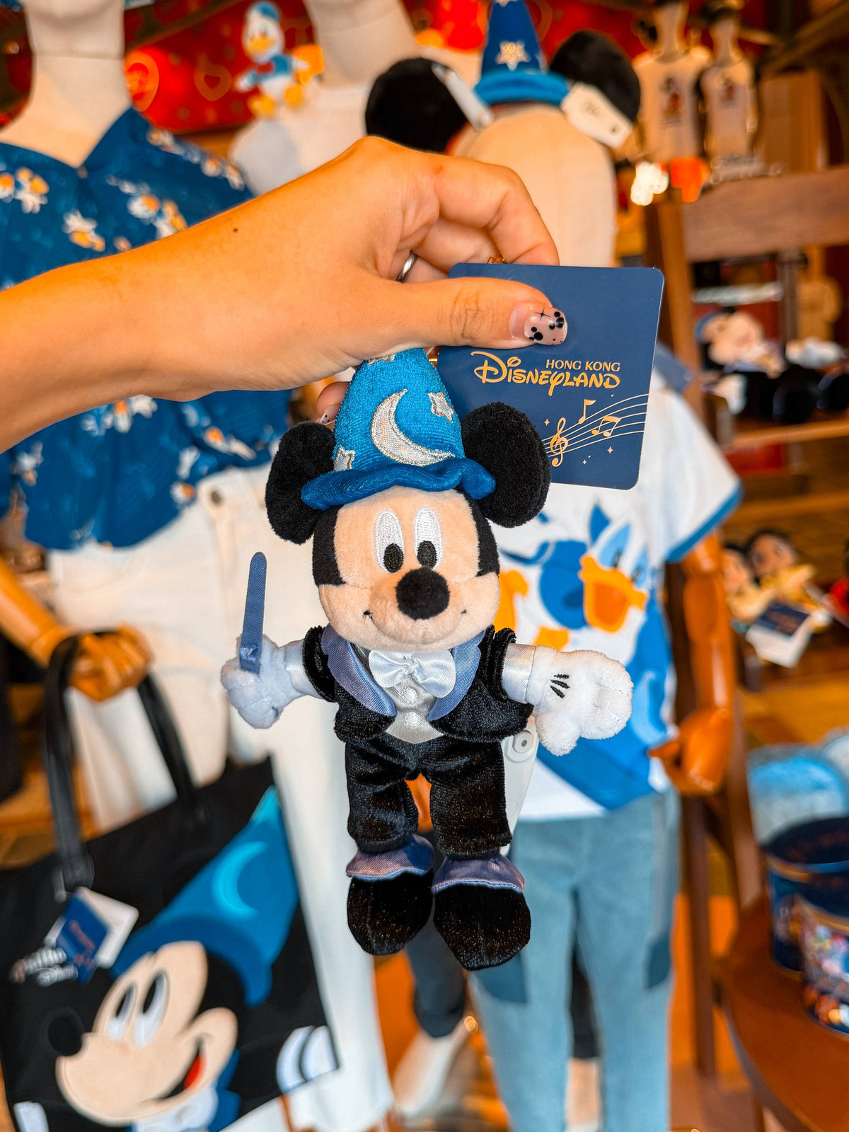 Peluche Mickey PhilharMagic con Sombrero Azul