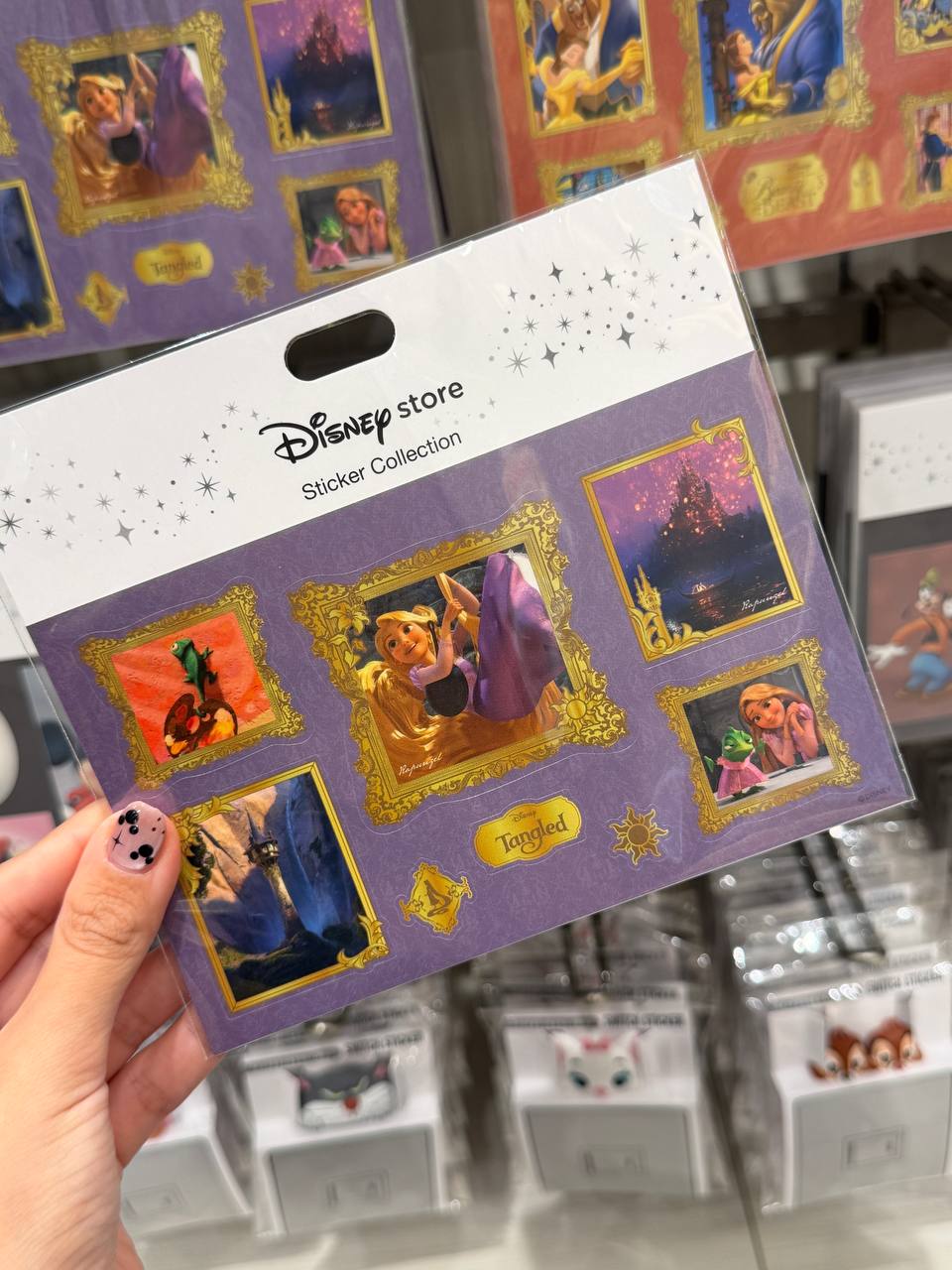 Set de Stickers Rapunzel Enmarcados