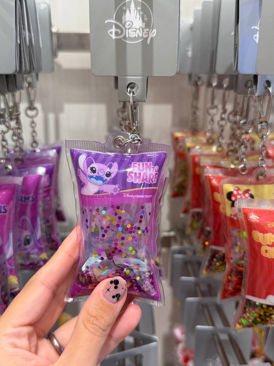 Llavero Candy Stitch