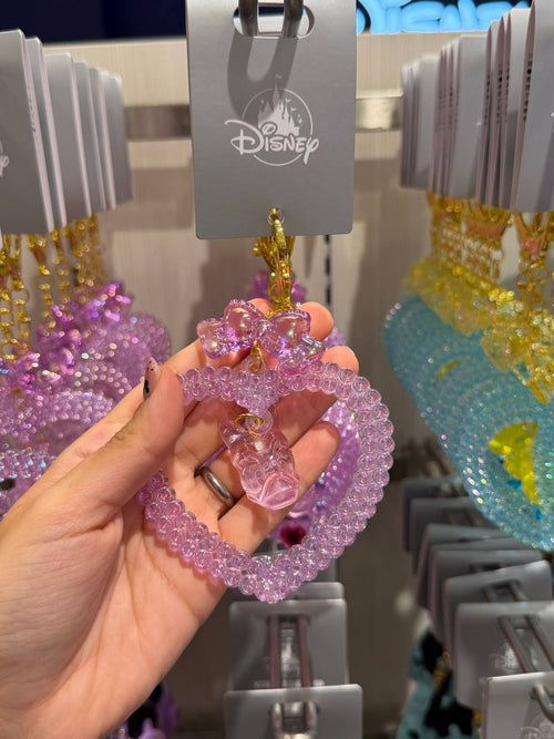 Llavero Disney con Dijes Rosados