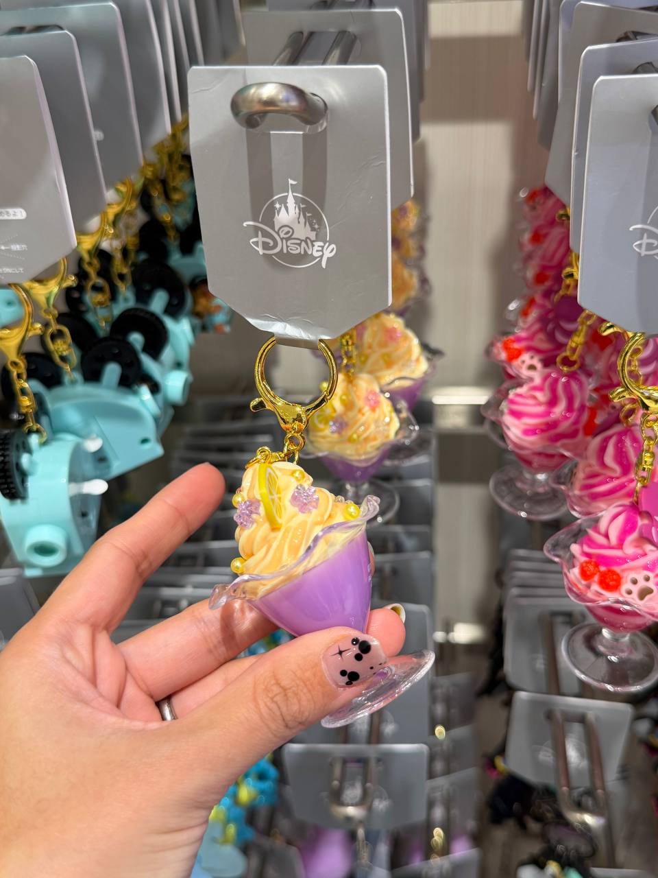 Llavero Rapunzel Helado Pastel