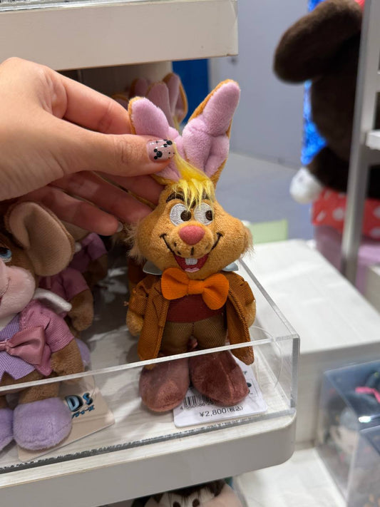 Peluche Conejo con Corbatín Naranjo
