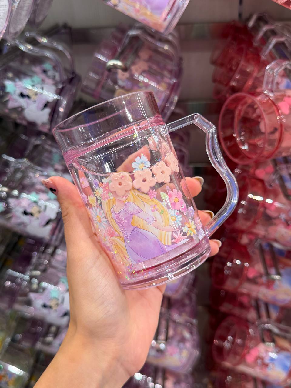 Vaso Princesa Rubia con Flores