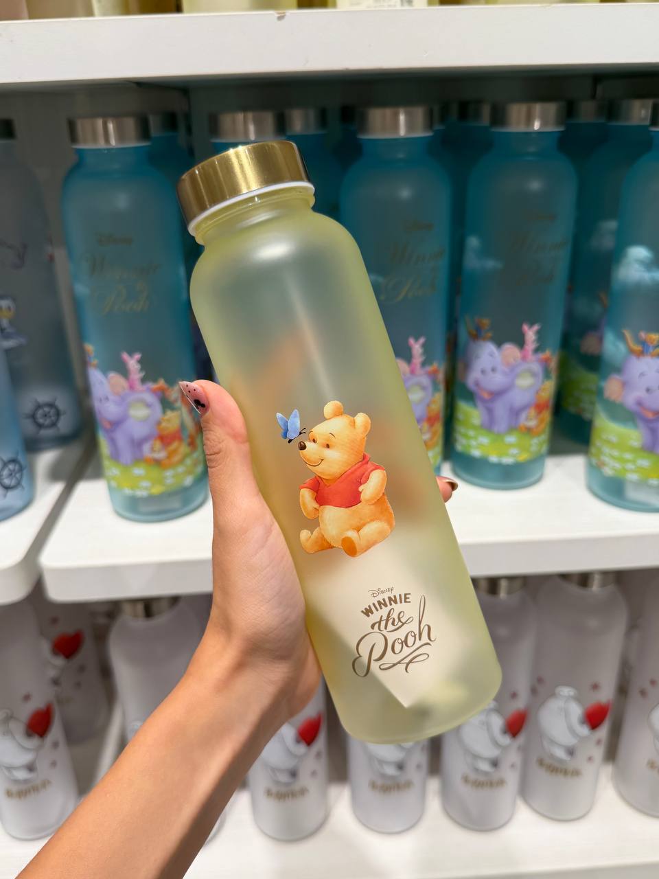 Botella Winnie the Pooh con Mariposa Disney