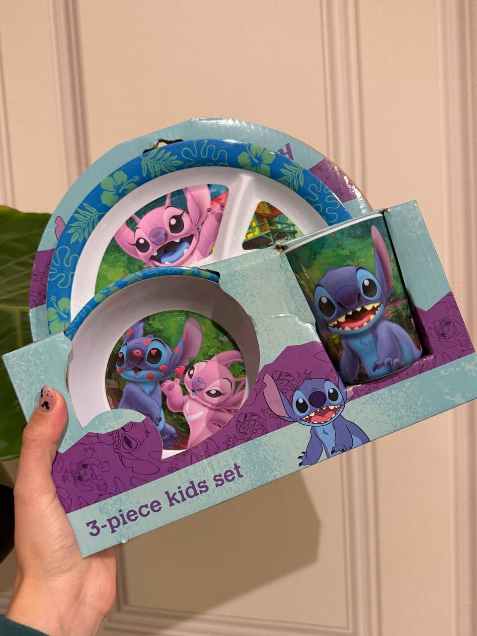 Set de 3 Piezas Stitch Disney