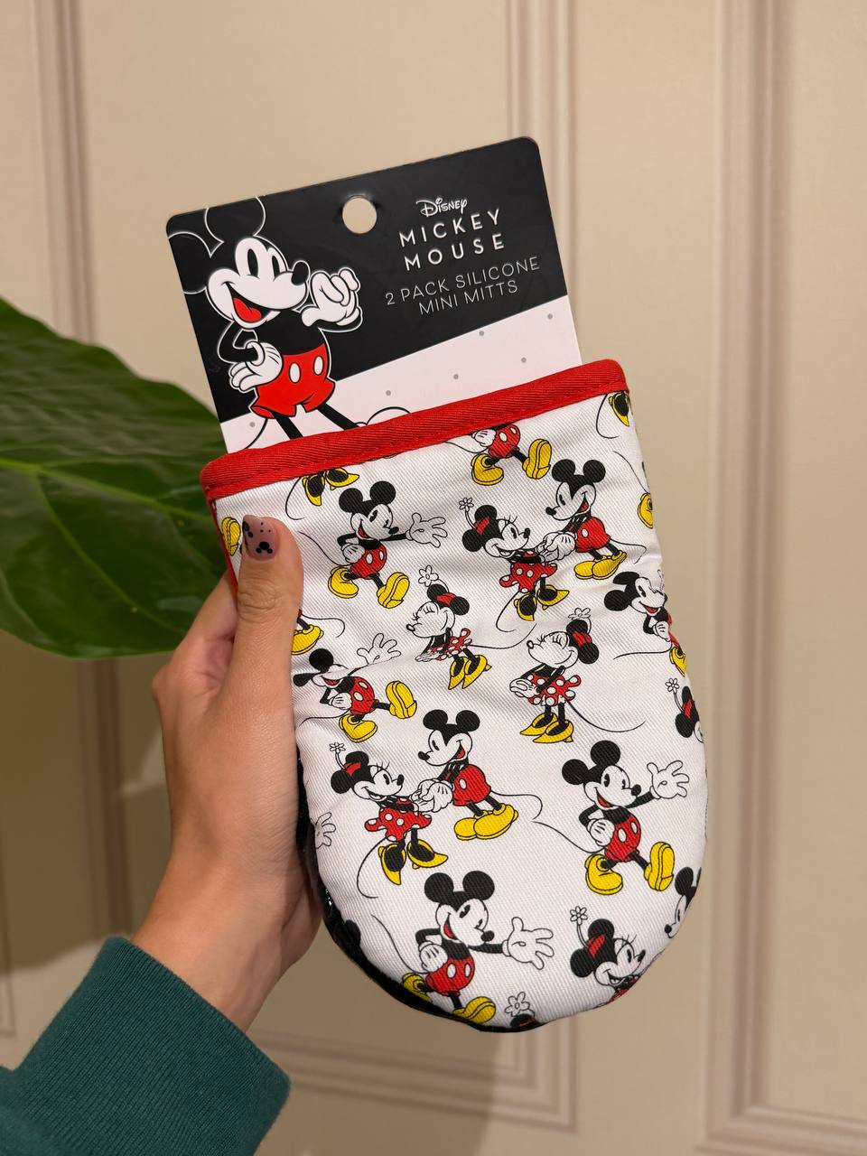 Set de Guantes Mickey y Minnie Disney