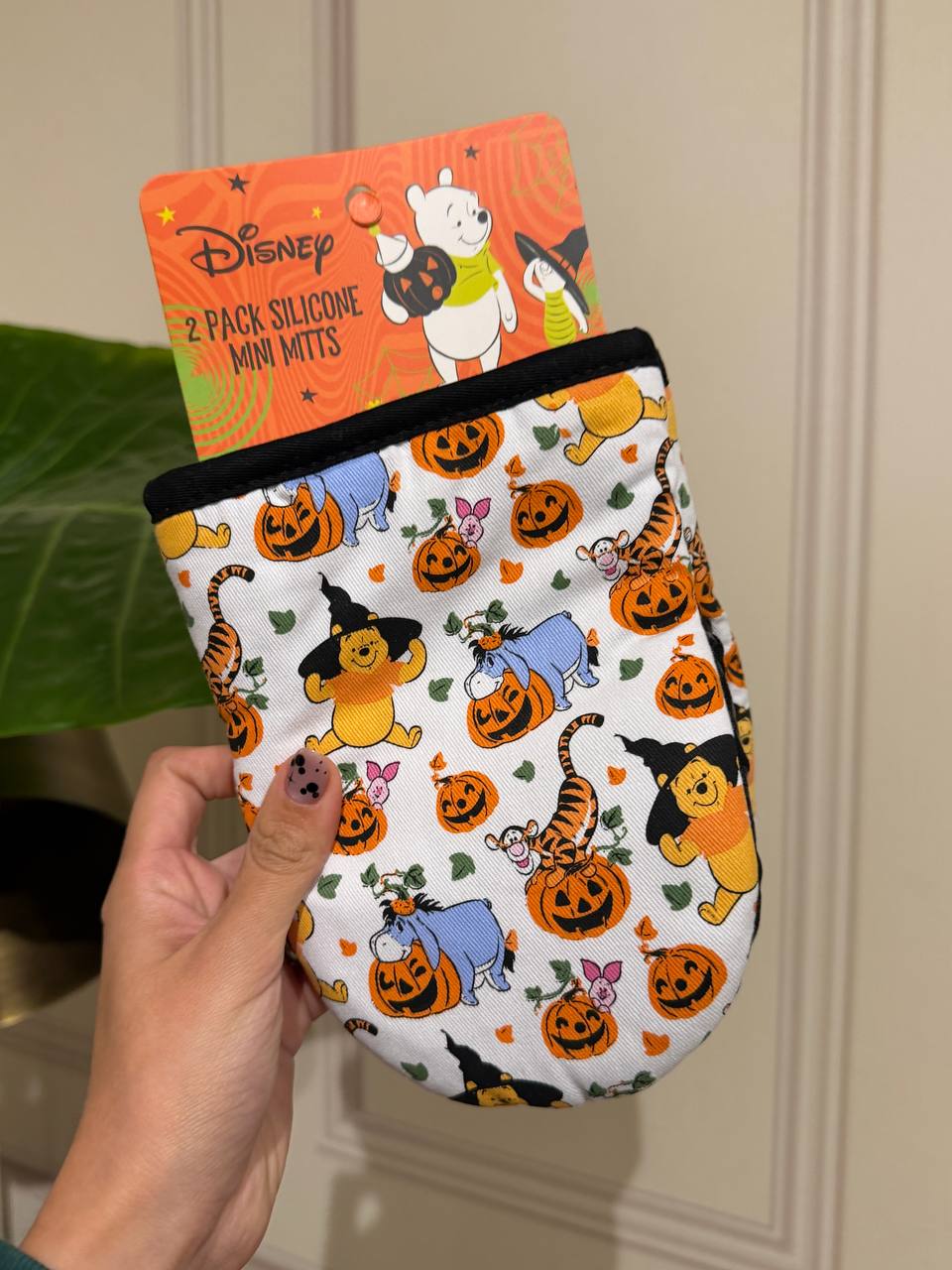 Set de Guantes Winnie Halloween Disney