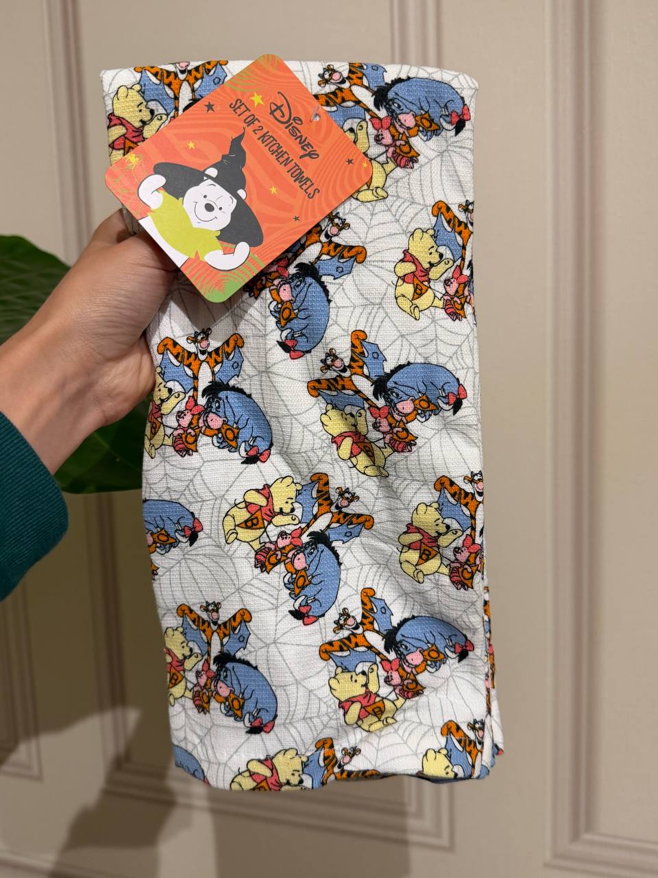 Set de Paños de Cocina Winnie Halloween Disney