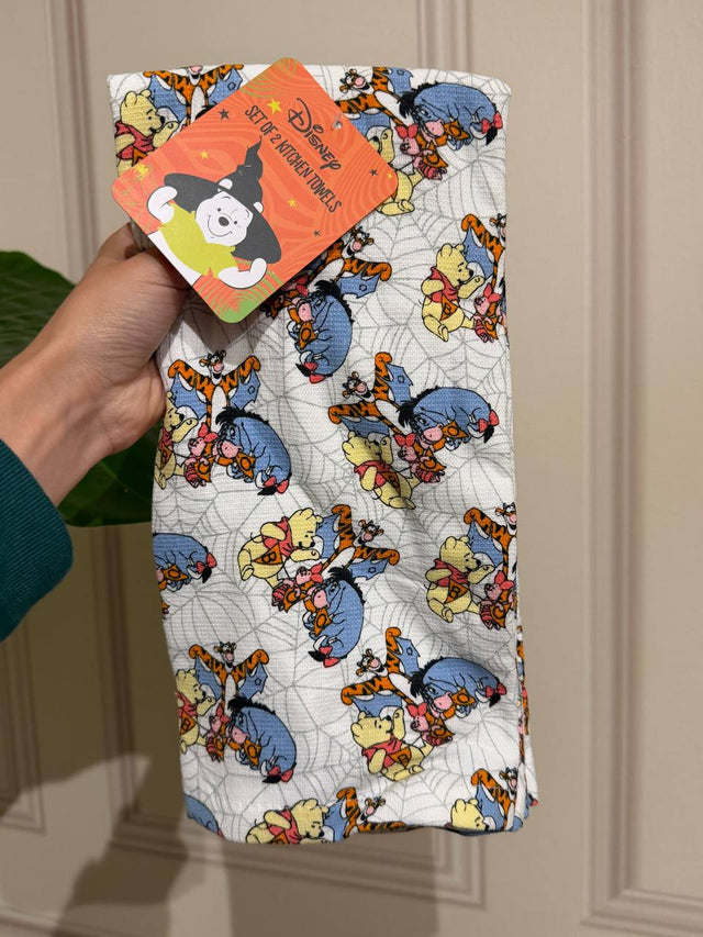 Set de Paños de Cocina Winnie Halloween Disney