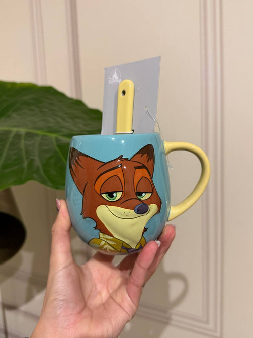 Tazón Nick de Zootopia con Cuchara