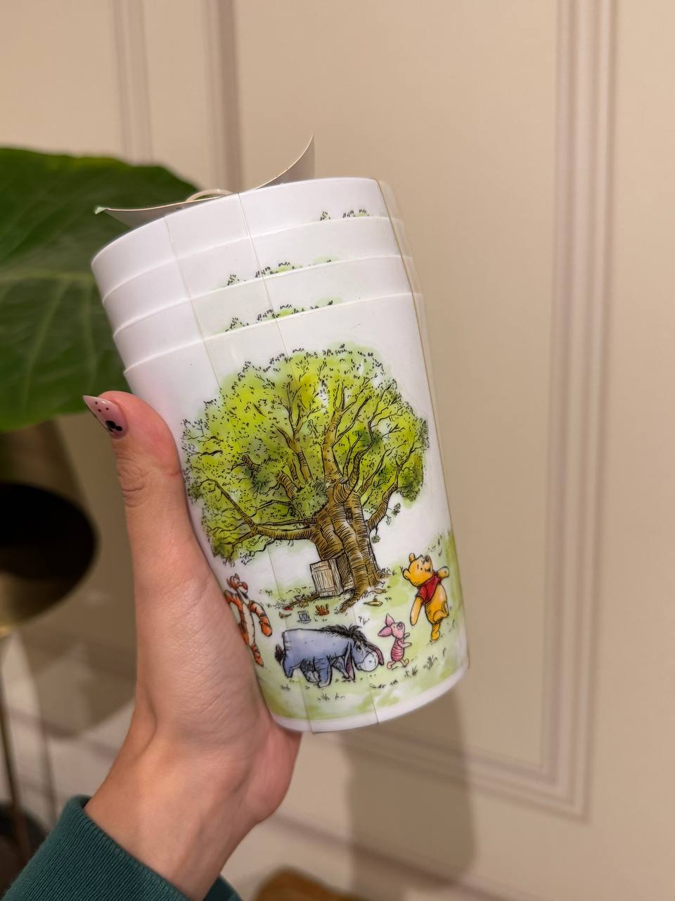 Set de Vasos Winnie Bajo el Árbol
