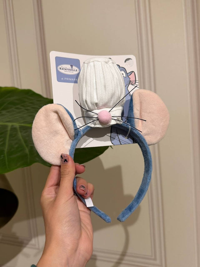 Accesorio de Pelo Remy Orejas Rosadas