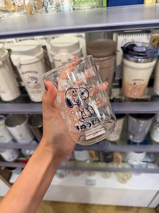 Vaso de Cristal Snoopy