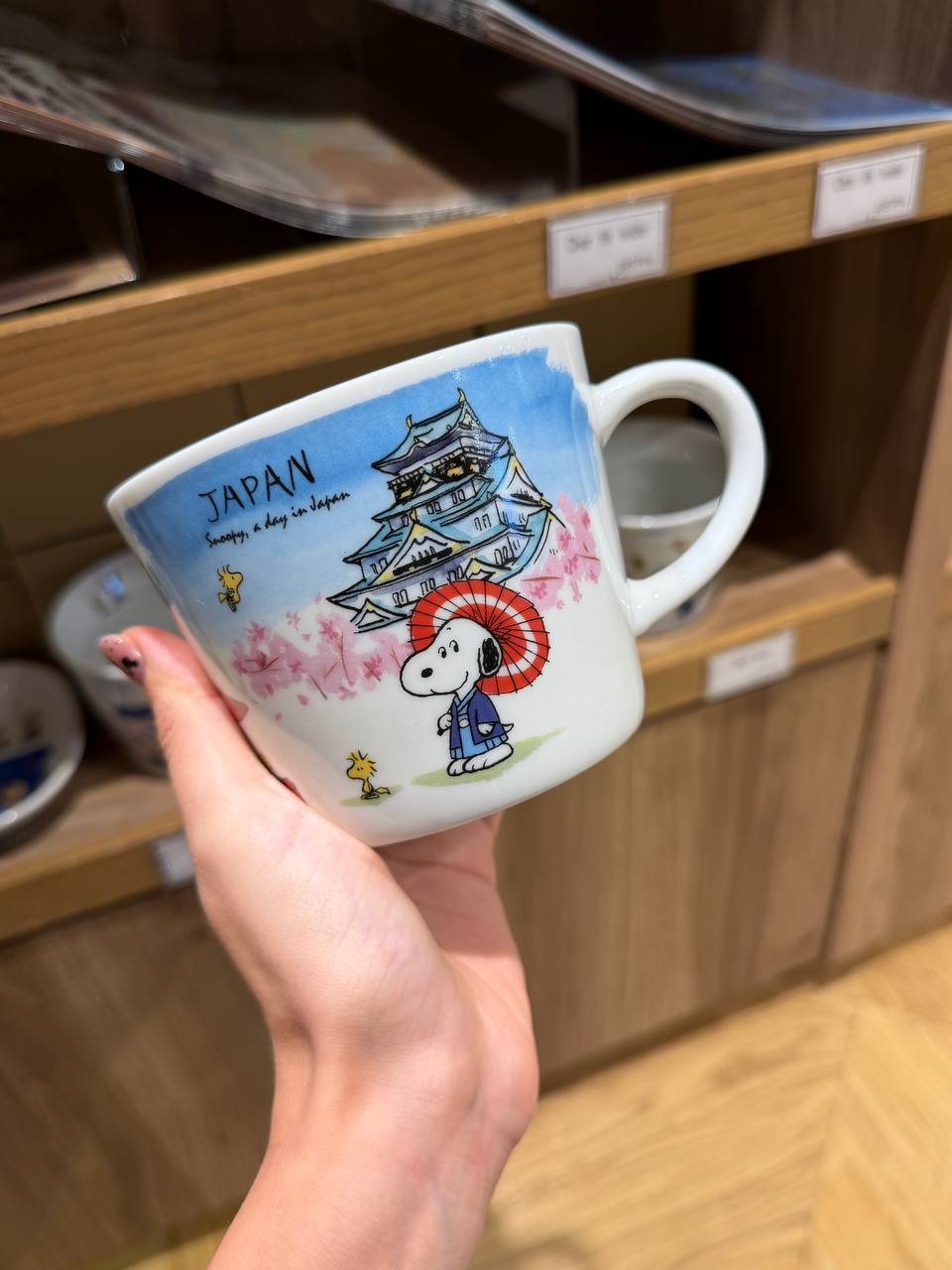 Tazón Snoopy Osaka Castle
