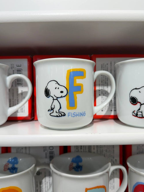 Tazón Snoopy Inicial F Fishing