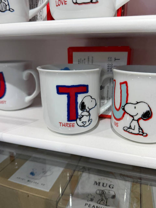 Tazón Snoopy Inicial T Peanuts