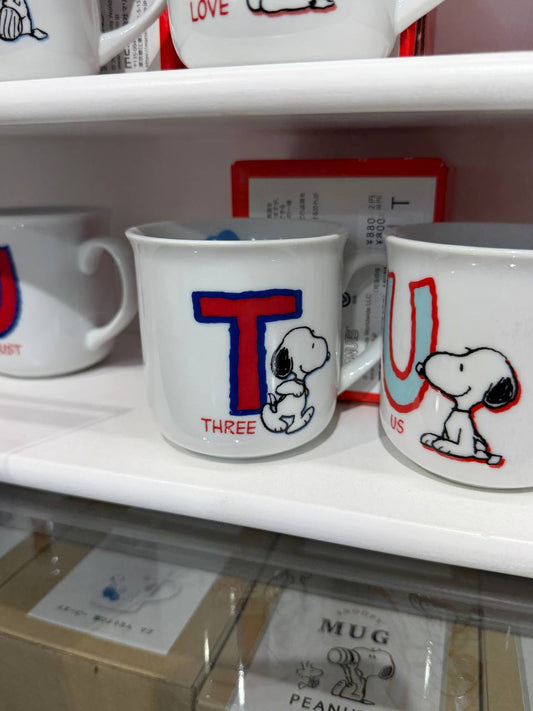 Tazón Snoopy Inicial T Peanuts