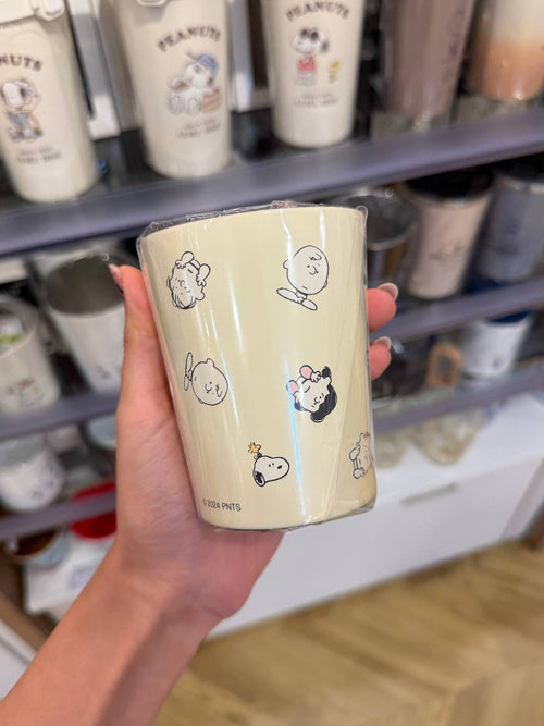 Vaso Térmico Snoopy Diseño Crema Peanuts