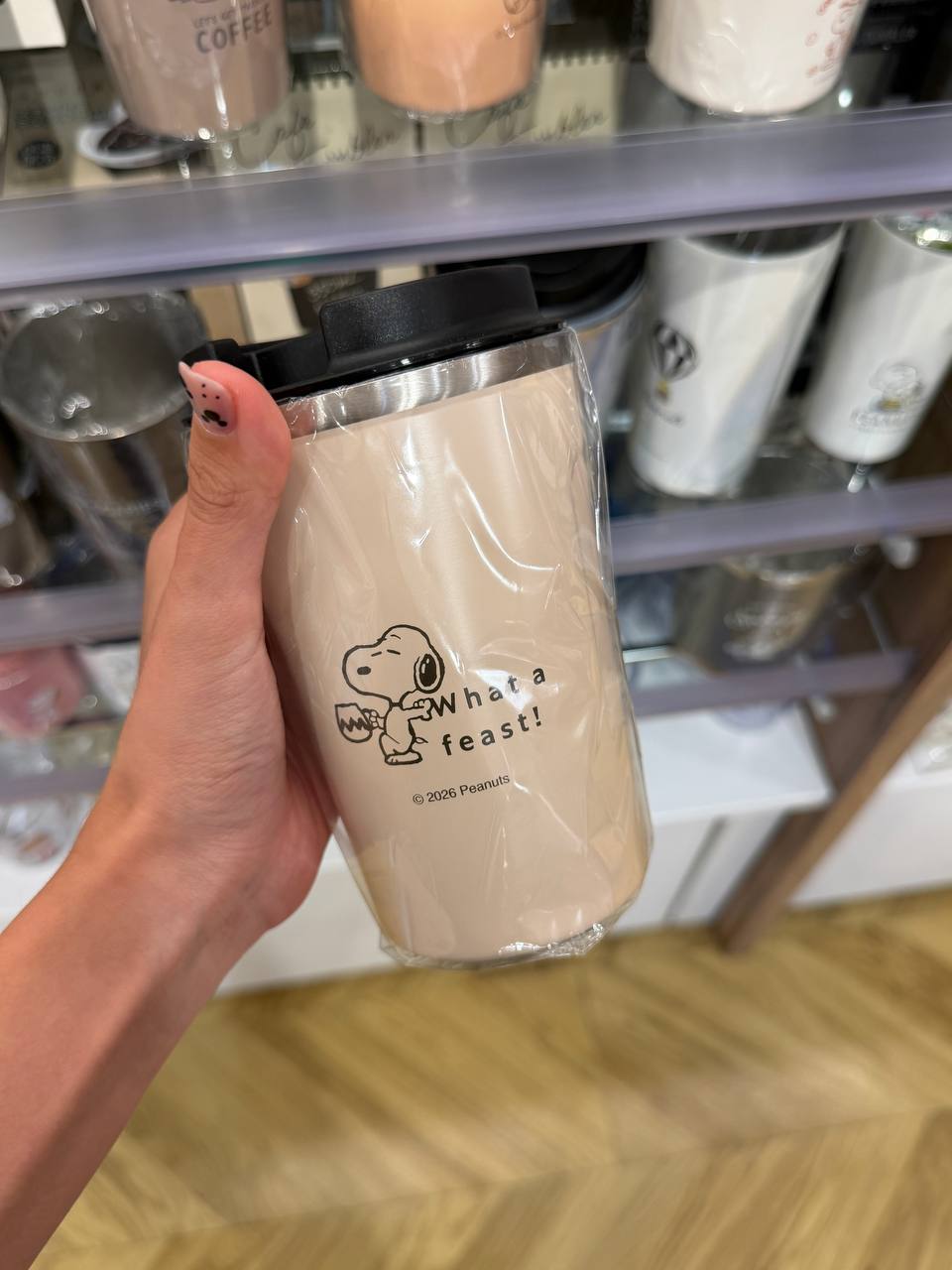 Vaso Térmico Snoopy What a Feast
