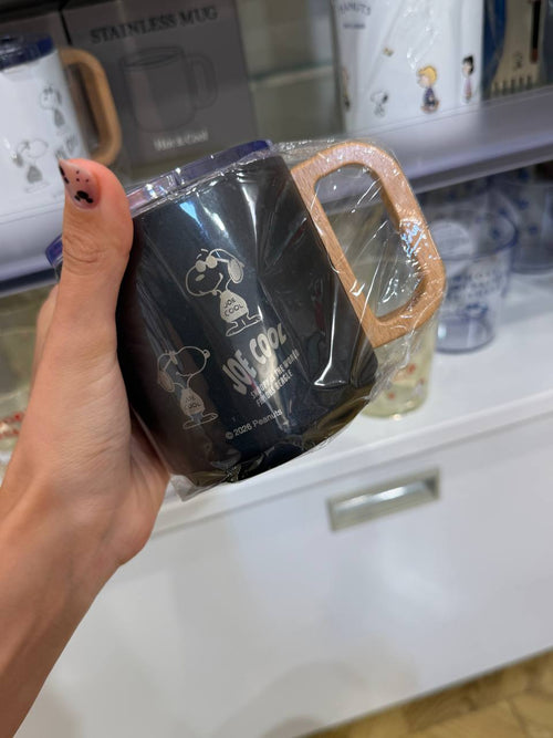 Taza Térmica Snoopy Joe Cool Negra