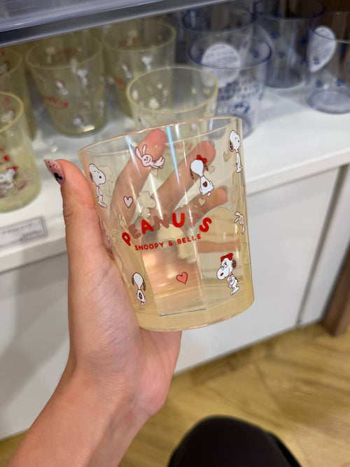 Vaso Snoopy y Belle Peanuts