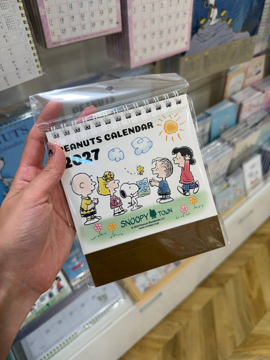 Calendario Snoopy Town 2027 Peanuts