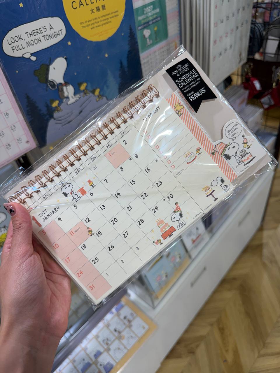 Calendario de Escritorio Snoopy 2027