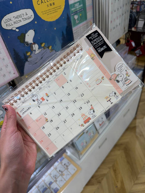 Calendario de Escritorio Snoopy 2027