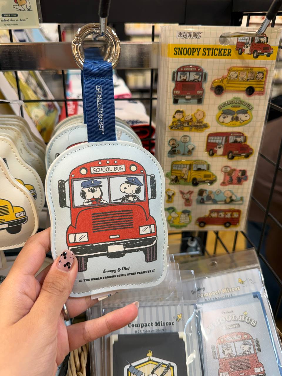 Identificador de Maleta Snoopy School Bus