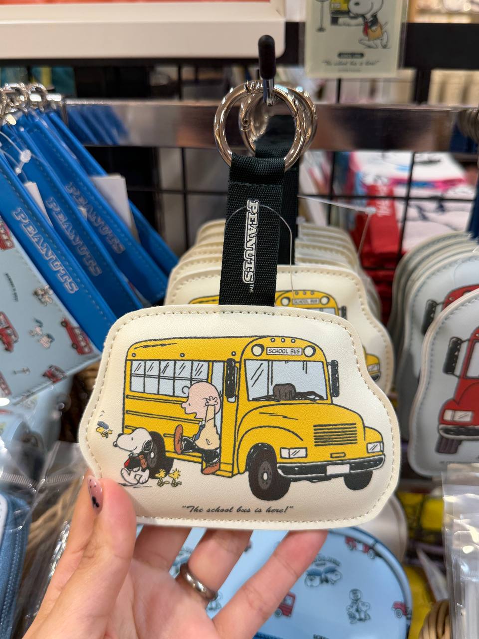 Monedero Snoopy Bus Escolar Peanuts
