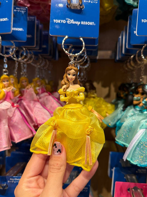 Llavero Bella Vestido Amarillo Disney Tokyo