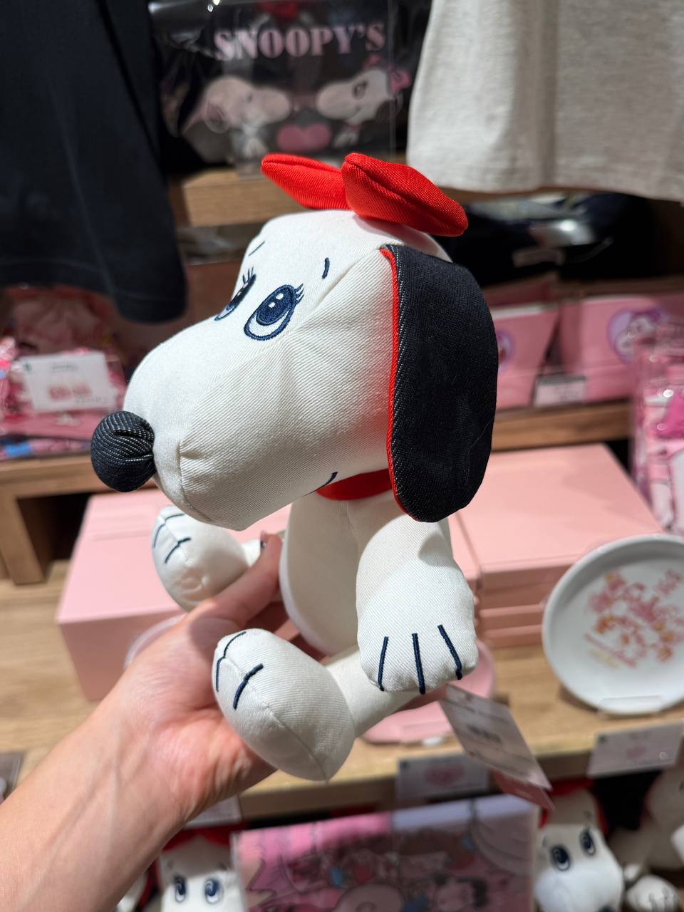 Peluche Belle de Snoopy 50 Aniversario