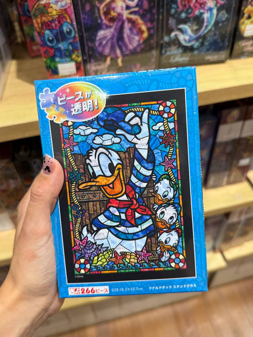 Puzzle Donald Duck Disney Diseño Vitral