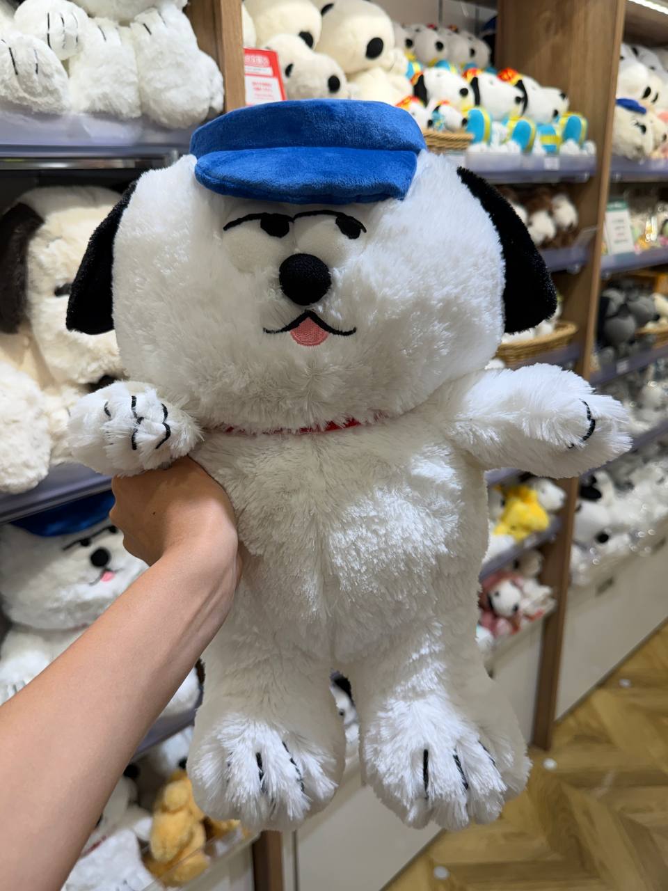 Peluche Snoopy con Gorro Azul
