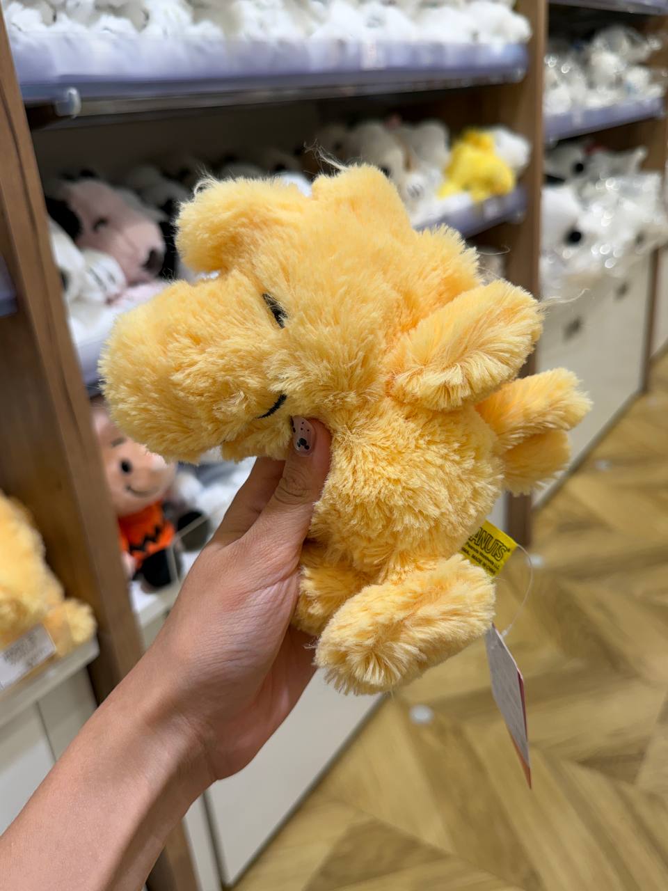 Peluche Woodstock Amarillo Peanuts