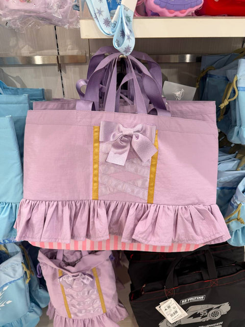 Bolso Rapunzel Grande con Lazo Rosado