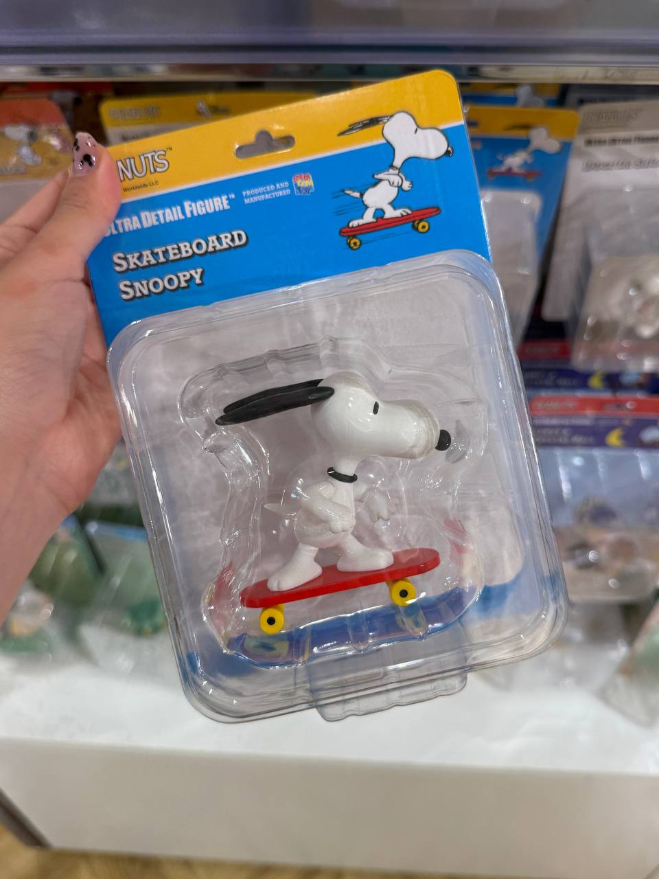 Figura Snoopy en Skateboard