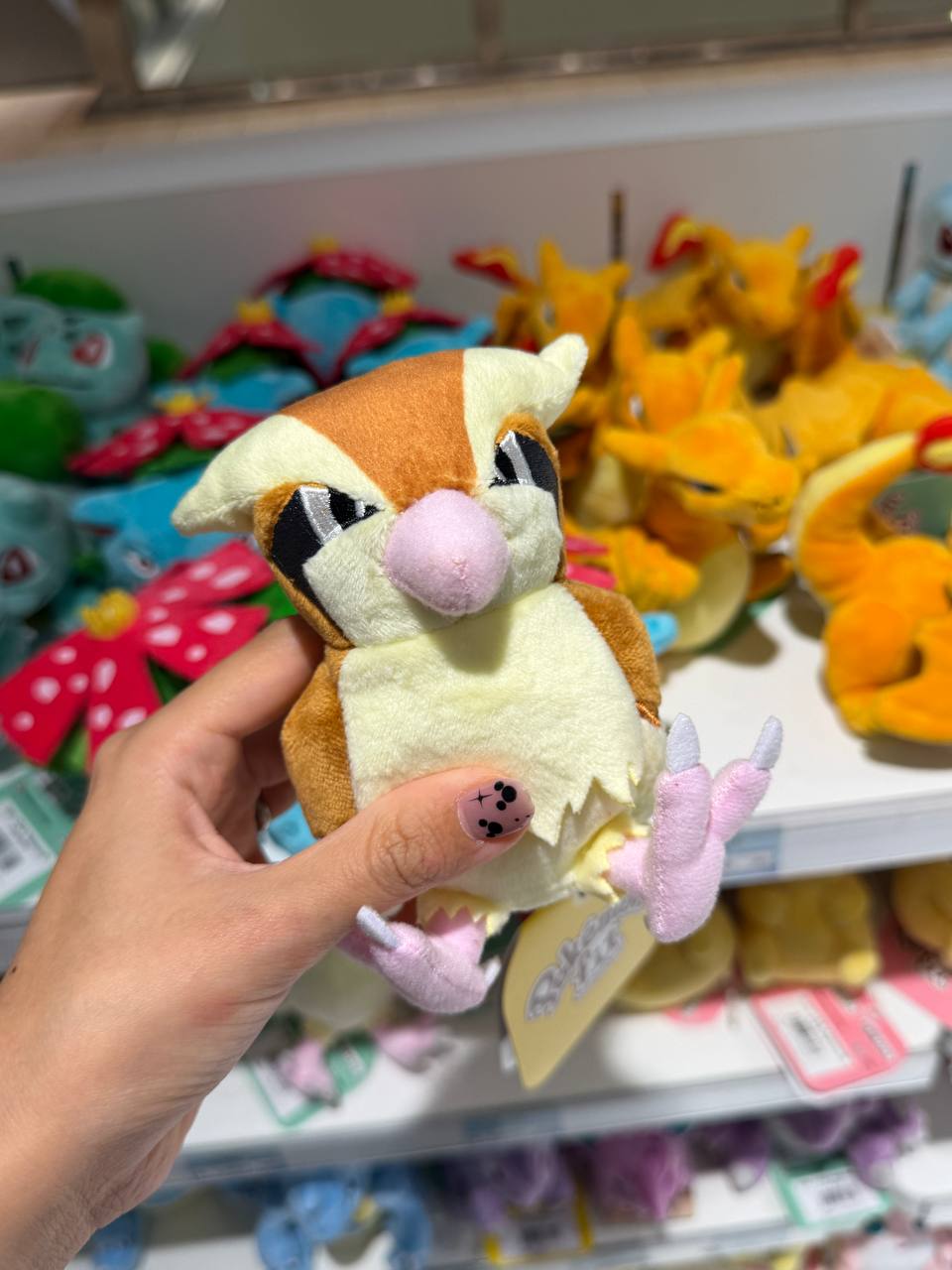 Peluche Pokémon Marrón y Crema