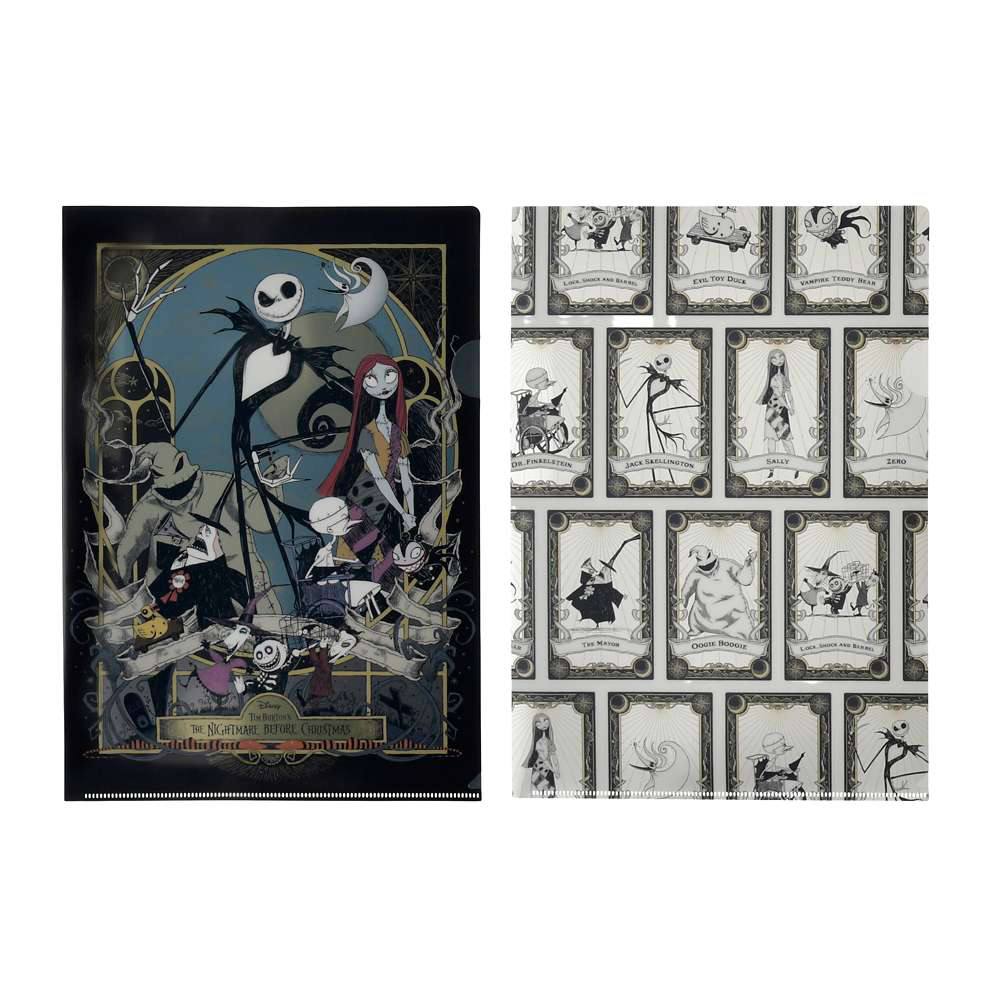 Mini Carpeta Jack Skellington Pesadilla Antes de Navidad