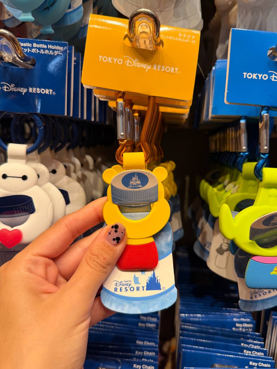 Llavero Winnie Botella de Agua
