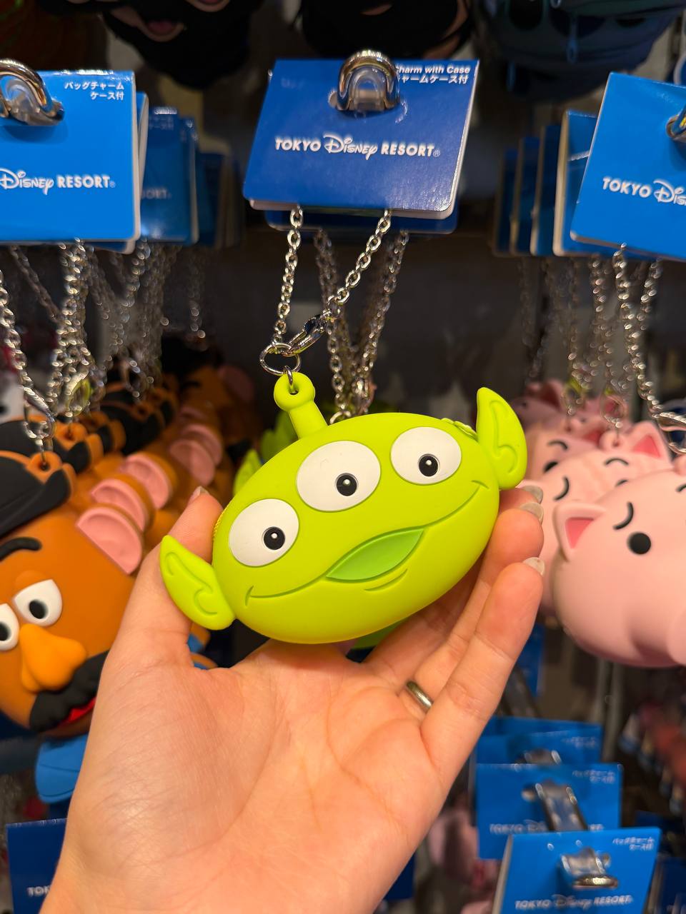 Llavero Monedero Alien de Toy Story Verde