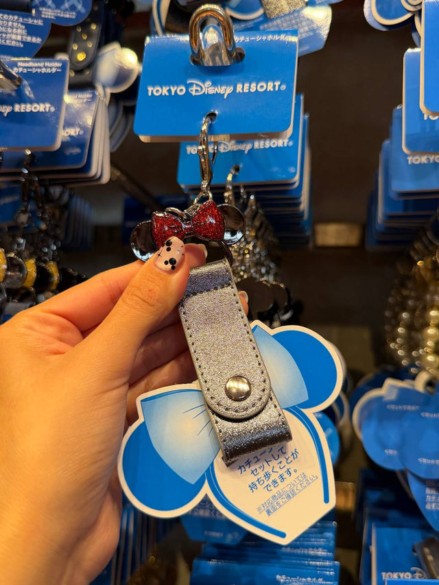 Porta Orejitas Minnie Lazo Rojo Disney Tokyo