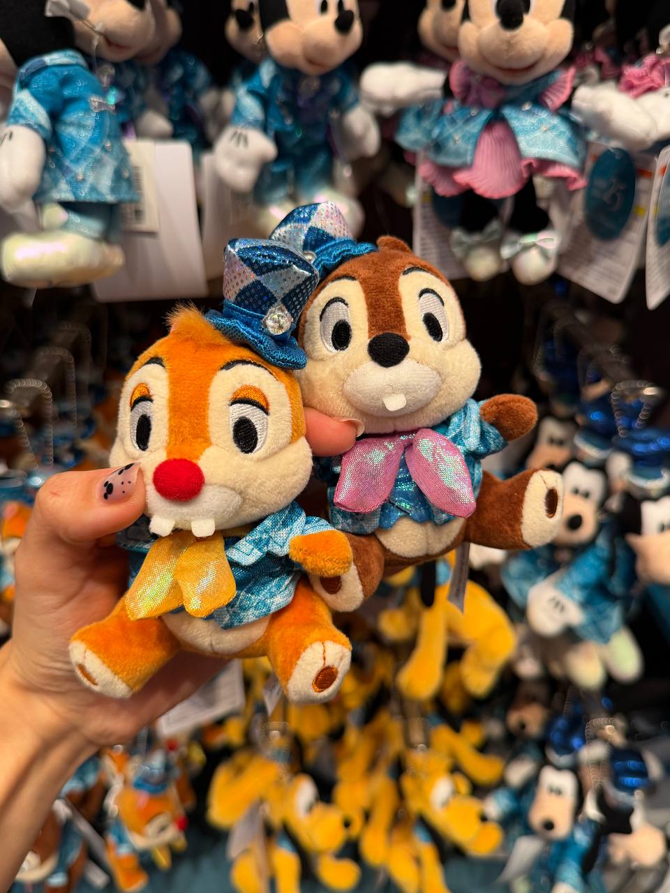 Llavero Chip y Dale DisneySea 25 Aniversario