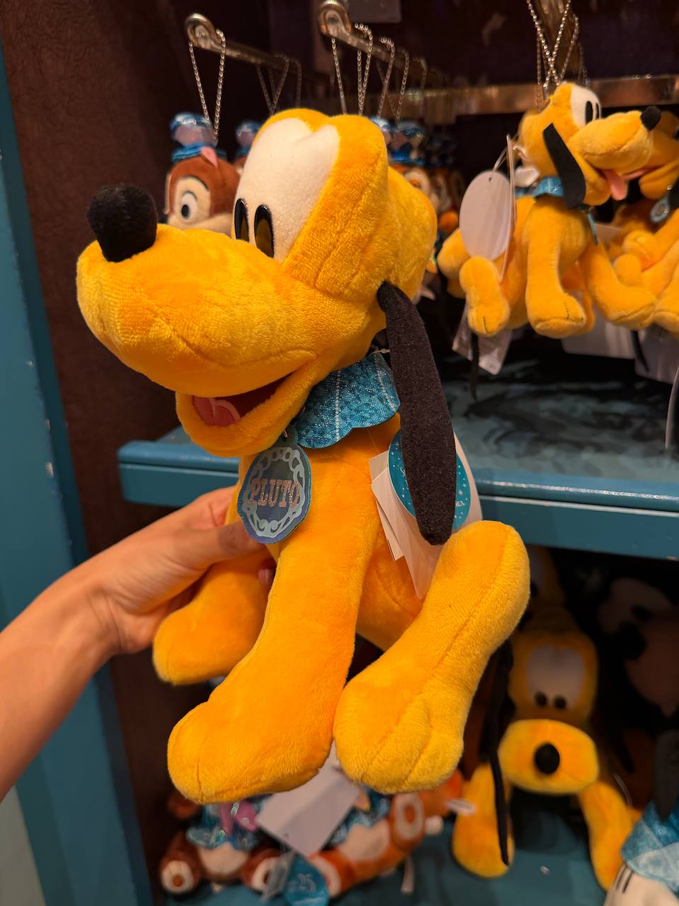 Peluche Pluto 25th Aniversario Disney Sea