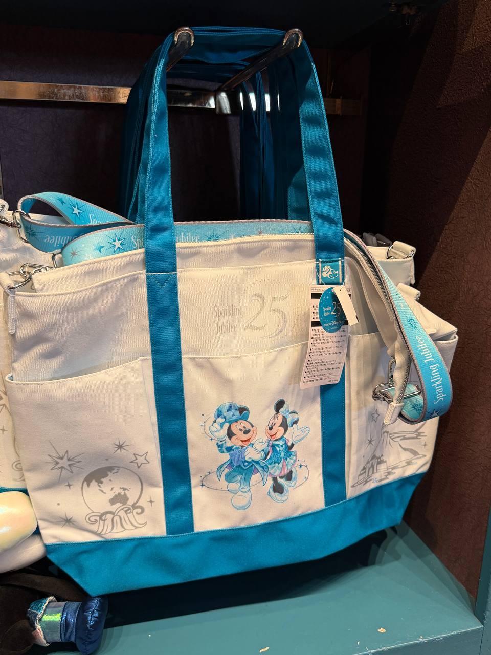 Bolsa Mickey y Minnie Disney Sea 25 Aniversario