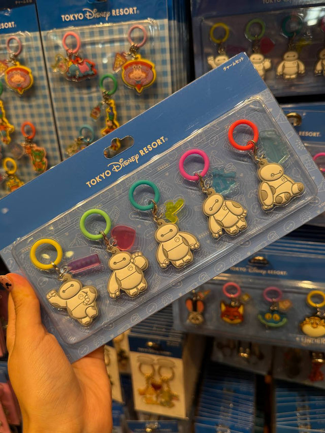 Llavero Baymax Set de 4 Disney Tokyo