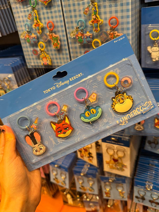 Llavero Zootopia Set de Personajes Disney Tokyo