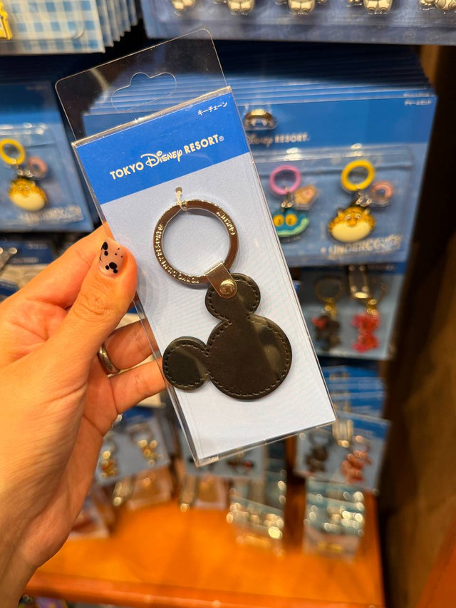 Llavero Mickey Silueta Negra Disney Tokyo