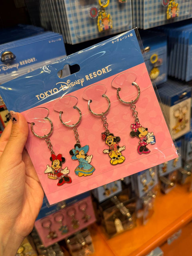 Set de Llaveros Minnie Tokyo Disney Resort