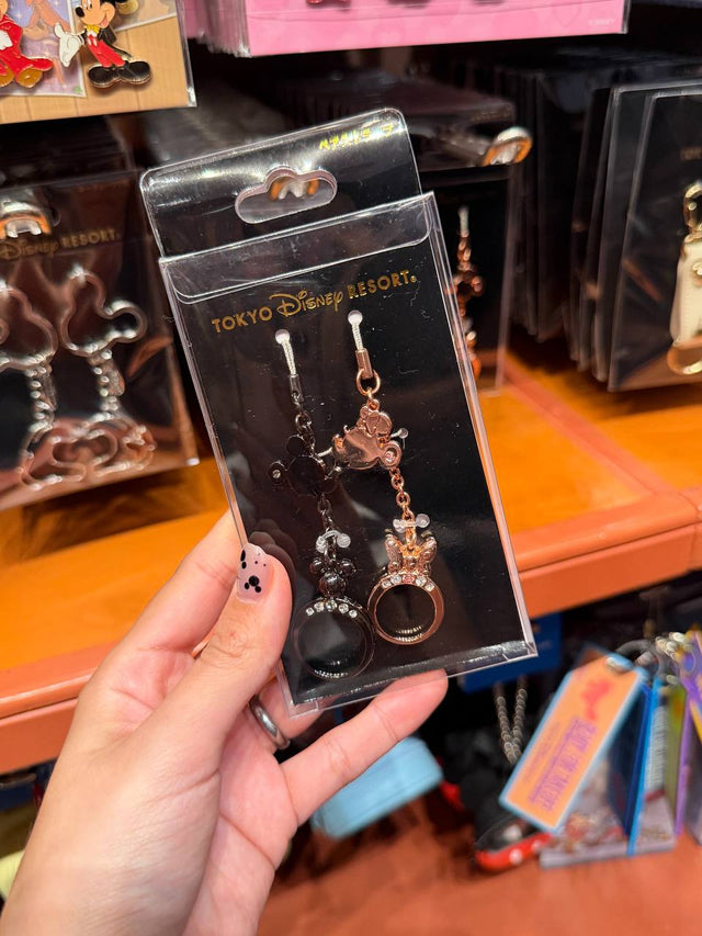 Set de Llaveros Mickey y Minnie Disney Tokyo